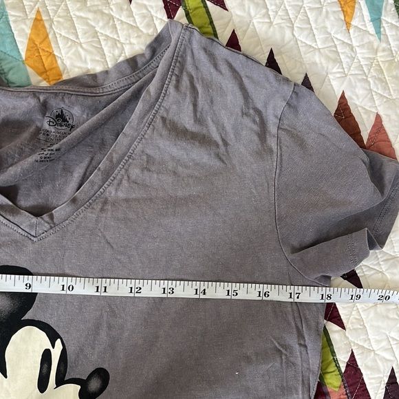 Gray Mickey Mouse Disneyland Tee, NWOT purchased at park last year, Size M - Picture 4 of 6